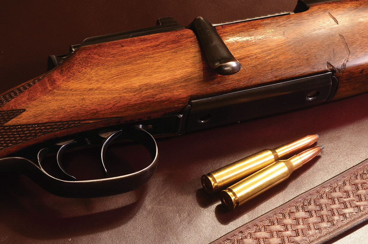 The 260 Remington (aka, 6.5-08 A-Square) was supposed to be a modernization of the 6.5. It is remarkably close, in size and shape, to the 6.5x54 M-S from more than a century ago. The rifle is a Mannlicher-Schönauer Model 1903.